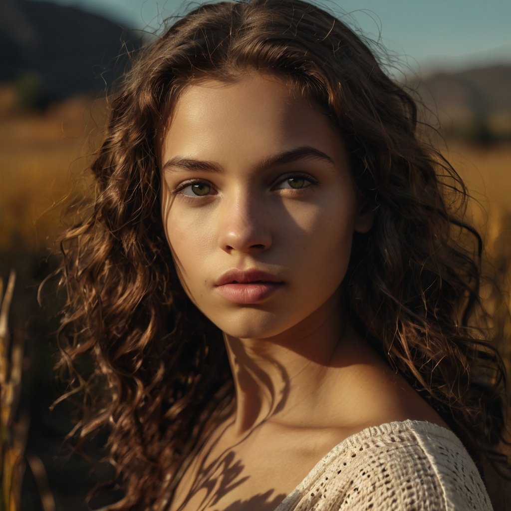 Luz para Fotografia 4 Cinematic Kino Create an image of an image of a woman with fea 2 4