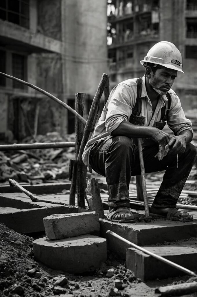 A Câmera como Voz: A Fotografia e a Luta por um Mundo Mais Justo 14 Default Create blackandwhite photographs depicting men working 1